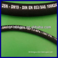 steel wire braided hydraulic hose pipe/hydraulic oil resistant rubber mining hose